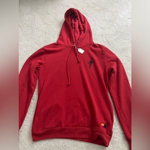 Aviator Nation bolt hoodie, discontinued, size medium, red